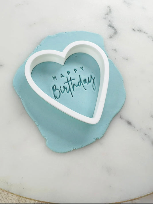 Happy + Birthday & Anniversary Stamp