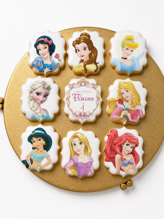 Princess Birthday Cookie Set