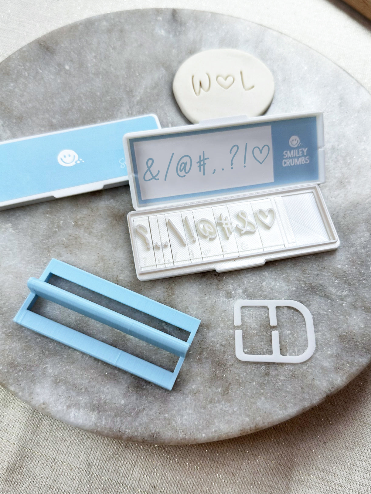 Signature Script Font Stamp - Symbols