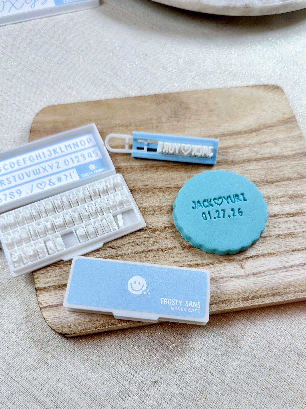 Frosting Sans Mini Font Stamp