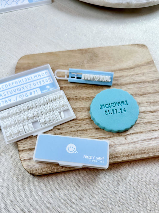 Frosting Sans Mini Font Stamp