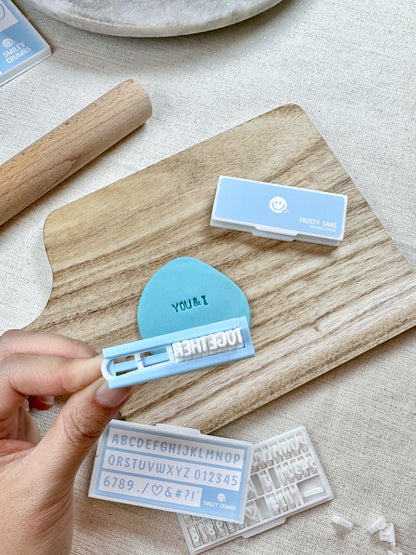 Frosting Sans Mini Font Stamp