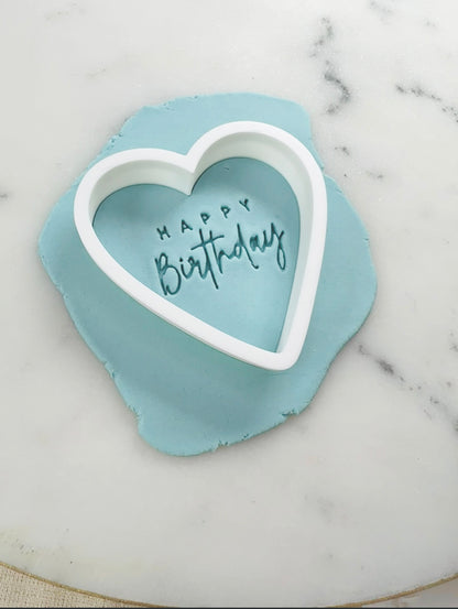 Happy + Birthday & Anniversary Stamp