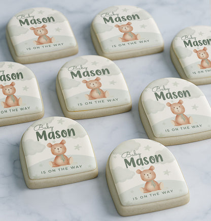 Baby on the way Baby Shower Cookie