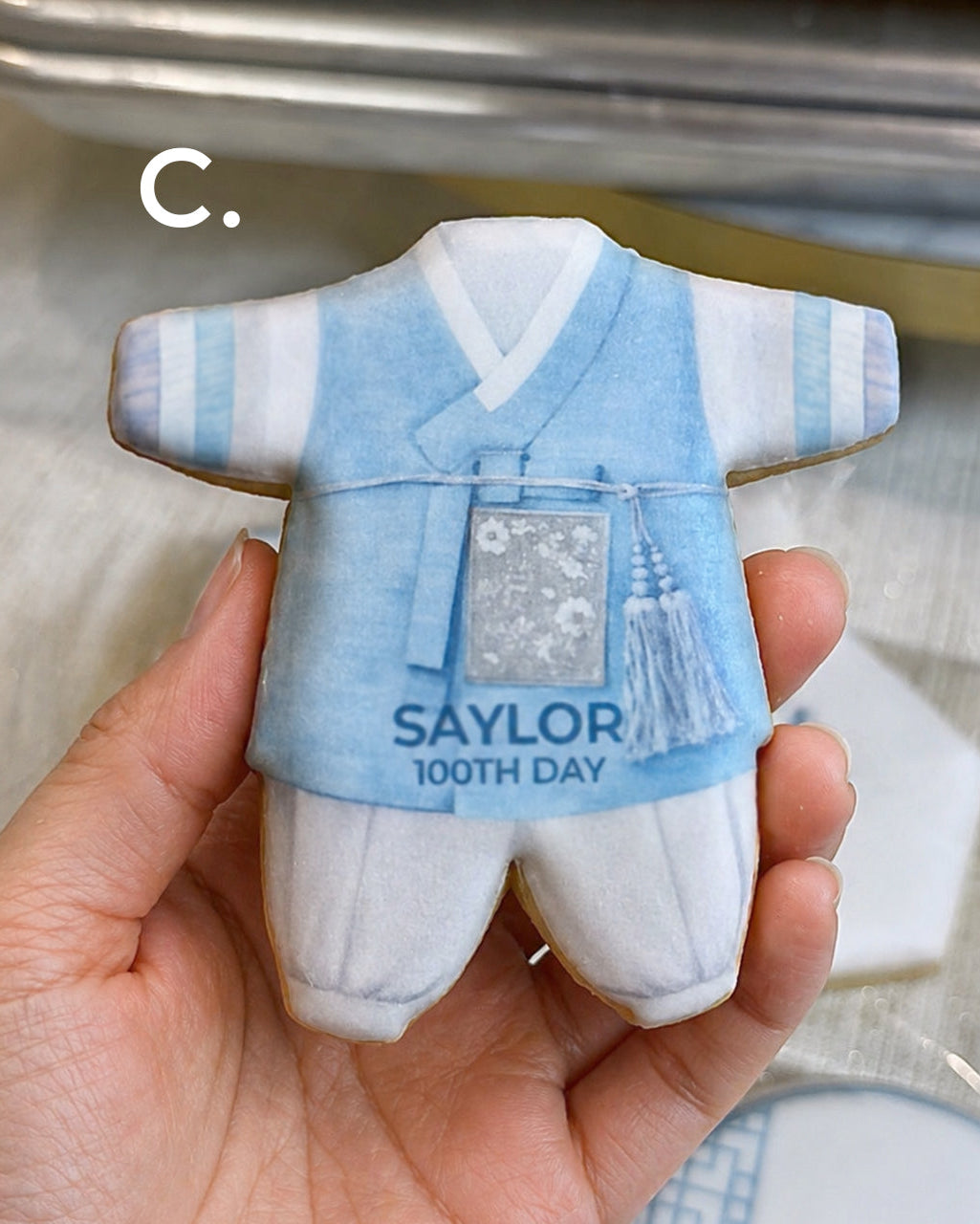 [set] Hanbok Cookies for Dohl Party / Doljanchi Cookie - Traditional Korean Birthday Cookies
