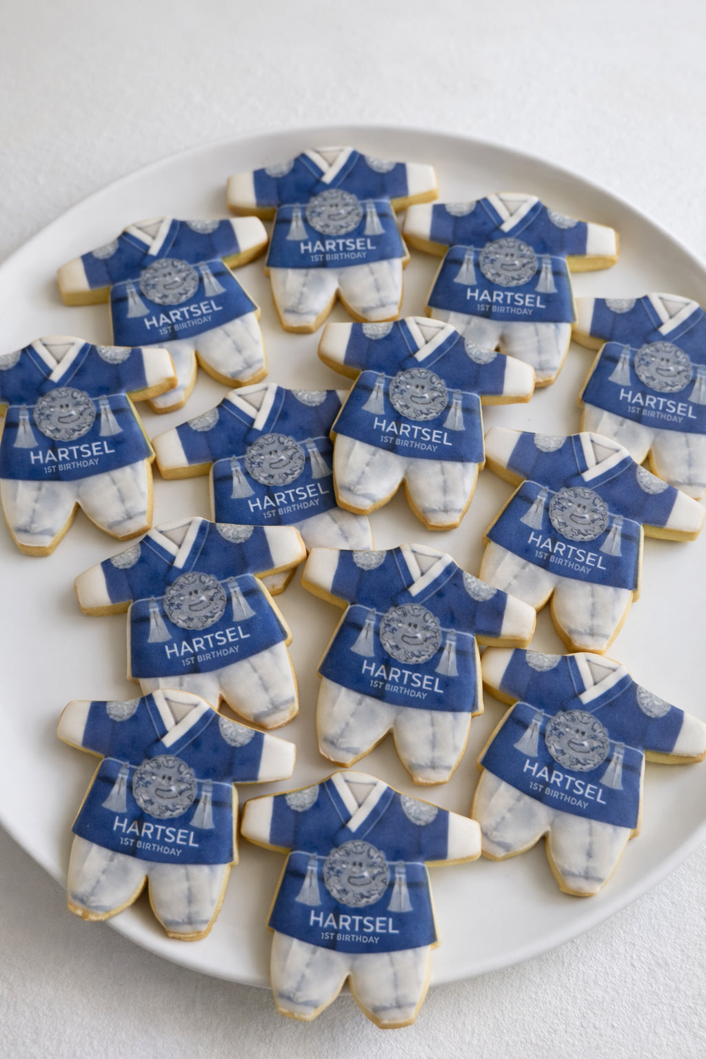 Boy Hanbok Cookie - Birthday, Dohl, 100days