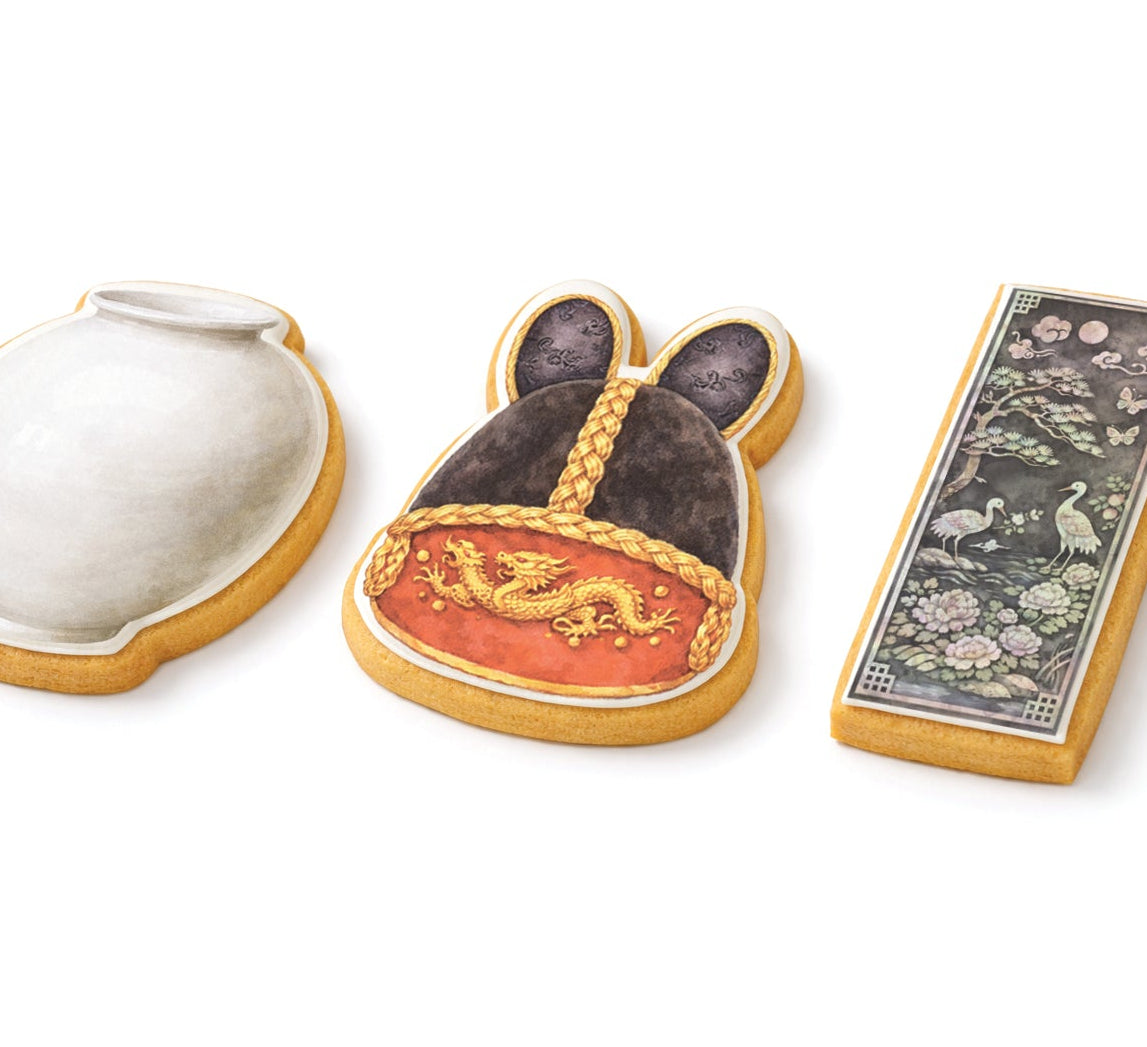 Traditional Korean 100일/돌잔치 Dohl Elements Birthday Cookies for Boys